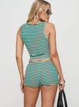 Henree Set Green Stripe