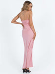 product Princess Polly Asymmetric Neckline  Emily Maxi Dress Gin Fizz Pink