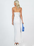 product Princess Polly High Neck  Emily Maxi Dress White Tall