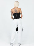 product Princess Polly High Waisted Pants High Waisted Pants High Waisted Pants High Waisted Pants  Karcher Pants White