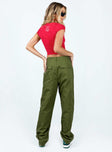 product Princess Polly High Waisted Pants  Pembrooke Cargo Pants Khaki