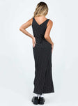 product Princess Polly High Neck  Nellie Maxi Dress Black Polka Dot