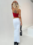 product Oscar Maxi Skirt White Tall Princess Polly  Maxi 