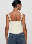 Madaleine Lace Top Cream