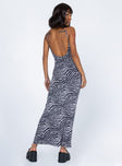 product Princess Polly Scoop Neck  Knox Maxi Dress Zebra