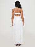 Granno Maxi Dress White