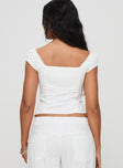 Fyrie Top White