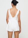 Meliora Playsuit White