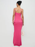 Kadee Buckle Maxi Set Pink