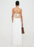 Artis Strapless Maxi Dress White