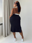 product Zanna Midi Skirt Black Curve Princess Polly  Midi Skirts 