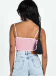 product Princess Polly Sleeveless Scoop Neck  Drysdale Bustier Top Pink