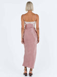 product Princess Polly Sweetheart Neckline  Alexina High Back Maxi Dress Pink