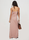 Rianne Maxi Dress Pink Stripe