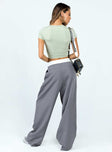 product Princess Polly High Waisted Pants  City Of Angels Pant Spanish Grey