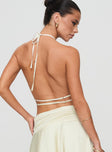 Legacy Halter Top Ivory