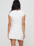 Levana Mini Skirt White