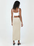 product Elidy Maxi Skirt Beige Princess Polly  Maxi 