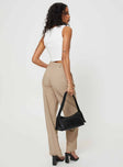 product Princess Polly High Waisted Pants  Caley Asymmetric Waistband Pants Beige