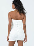 product Princess Polly Square Neck  Brea Strapless Mini Dress White