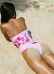 Summer State One Piece Swimsuit Pink Orchid