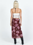 product Lassie Midi Skirt Purple Floral Princess Polly  