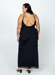 product Princess Polly Asymmetric Neckline  Knox Maxi Dress Black Curve