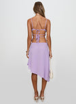 Pappilion Asymmetrical Skirt Lilac