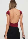 Fresno Bodysuit Burgundy