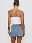 Waverlie Mini Skirt Denim