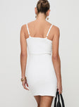 Kattan Mini Dress White