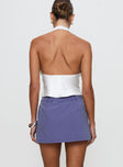 Essentially Skort Blue Stripe