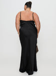 Jorjette Lace Maxi Dress Black Plunger 