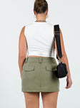 product Coco Mini Skirt Khaki Princess Polly  Mini Skirts 