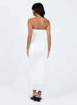 product Princess Polly High Neck  Kendrick Strapless Maxi Dress White