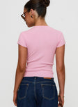 Suzu Top Pink