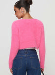 Just A Girl Cardigan Pink