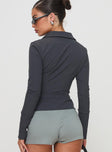 Mavyn Long Sleeve Top Slate