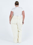 product Princess Polly Mid Rise  Copeland Jeans White Curve