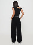 Burna Pants Black