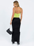 product Oscar Maxi Skirt Black Princess Polly  Midi Skirts 