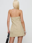 Fenny Mini Dress Beige