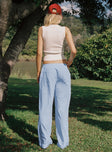 Solia Pants Blue Stripe