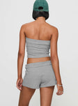 Kaleisha Strapless Set Grey