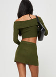 product Sani Mini Skirt Olive Princess Polly  Mini Skirts 