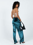 product Princess Polly  Lagoona Velvet Pants Blue