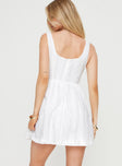 product Princess Polly Square Neck  Lorinda Mini Dress White Tall