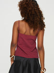 Lunya Top Burgundy Petite