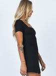 product Princess Polly Square Neck  Hastings Mini Dress Black