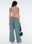 product Princess Polly High Waisted Pants  Utility Pants Slate